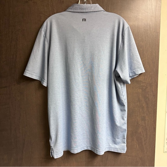 Blue Travis Mathew Golf Shirt Size Large - Picture 3 of 5